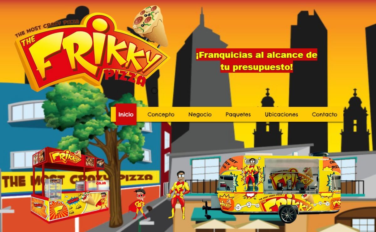 Franquicia Frikky Pizza, las mejores pizzas de la ciudad 1 Franquicia Frikky Pizza, las mejores pizzas de la ciudad