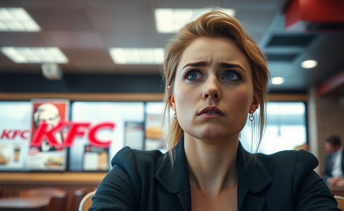 Gerente de KFC despedido por discriminación a mujer trans 1 Un gerente de KFC despedido por discriminar a una mujer transgénero - Hay una lesbiana en mi sopa