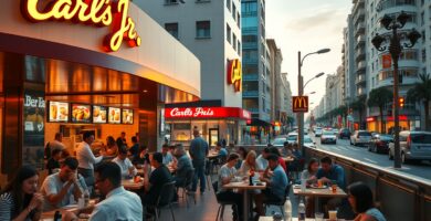 Carl's Jr expande su presencia en España con 45 locales 8 Carl's Jr acelera en España tras alcanzar los 45 restaurantes y se...