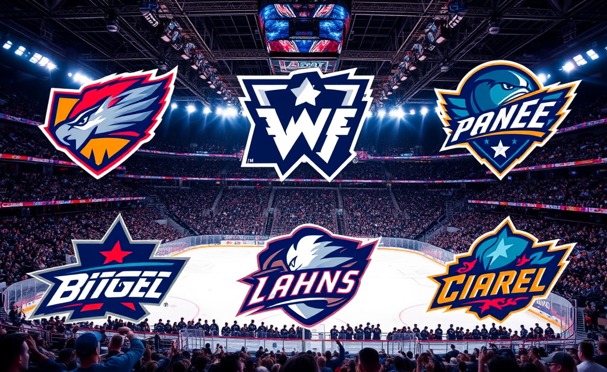 PWHL presenta nombres y logotipos de sus seis franquicias 1 PWHL revela nombres y logotipos de las 6 franquicias antes de la segunda temporada