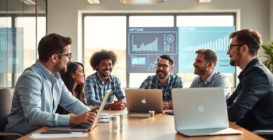 Estrategias clave para que pymes aprovechen la IA 7 Pymes requieren crear una estrategia de implementación de IA, no solo usarla