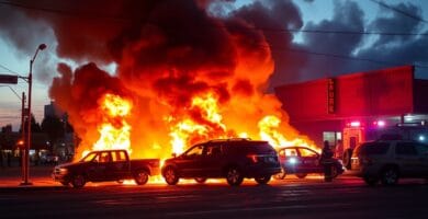 Llama voraz consume tres autos en negocio de Guadalupe 6 Incendio consume 3 vehículos en un negocio en el centro de Guadalupe