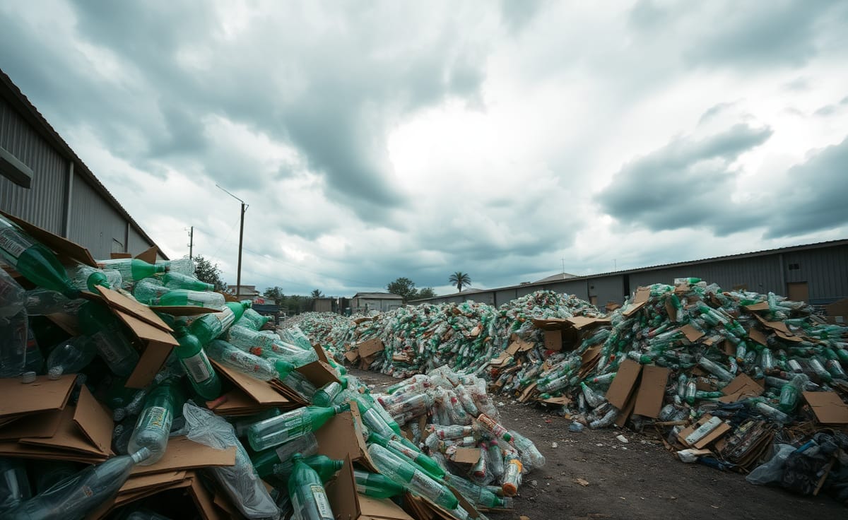 Recolección de PET y cartón ya no es rentable en Coatzacoalcos 1 Recolección de PET y cartón deja de ser negocio en Coatzacoalcos ¿a qué se debe?