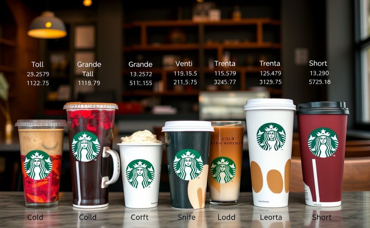 Descubre los tamaños de vasos Starbucks que debes conocer 1